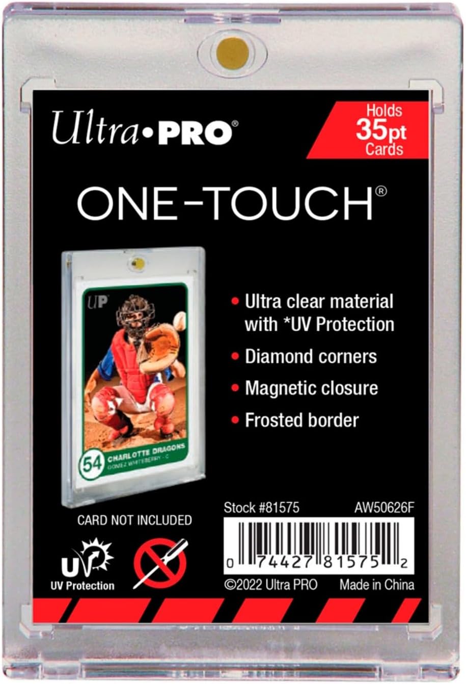 Ultra Pro 35 pt One-Touch Magnet Card Holder with UV Protection