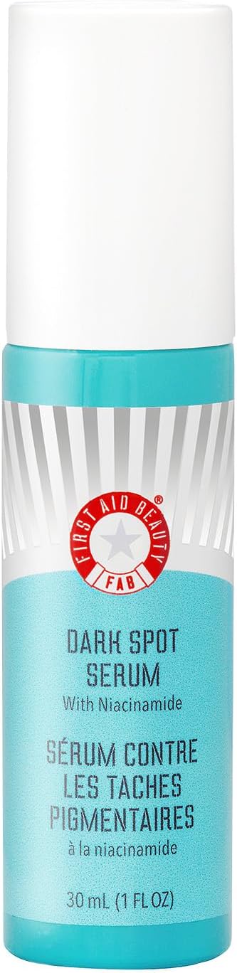 First Aid Beauty - Dark Spot Serum with Niacinamide, Helps Reduce Look of Dark Spots, Sun Spots, Hyperpigmentation, Discoloration & Post-acne marks, Non-Comedogenic, Safe for Sensitive Skin, 30 mL