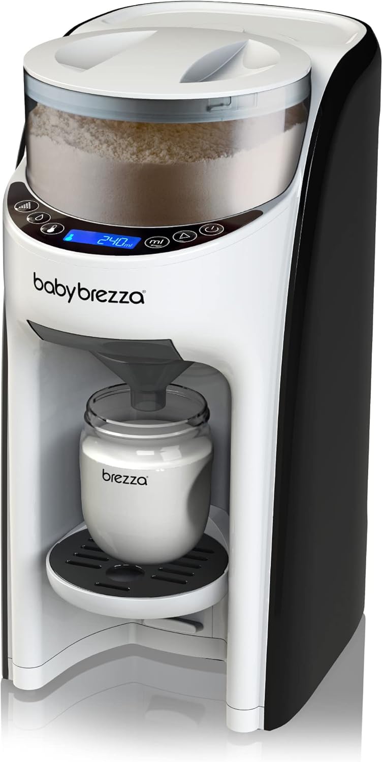 Baby Brezza Formula Pro Advanced | Instant and Automatic Baby Bottle Maker | Mix and Heat Formula at The Push of a Button (White)