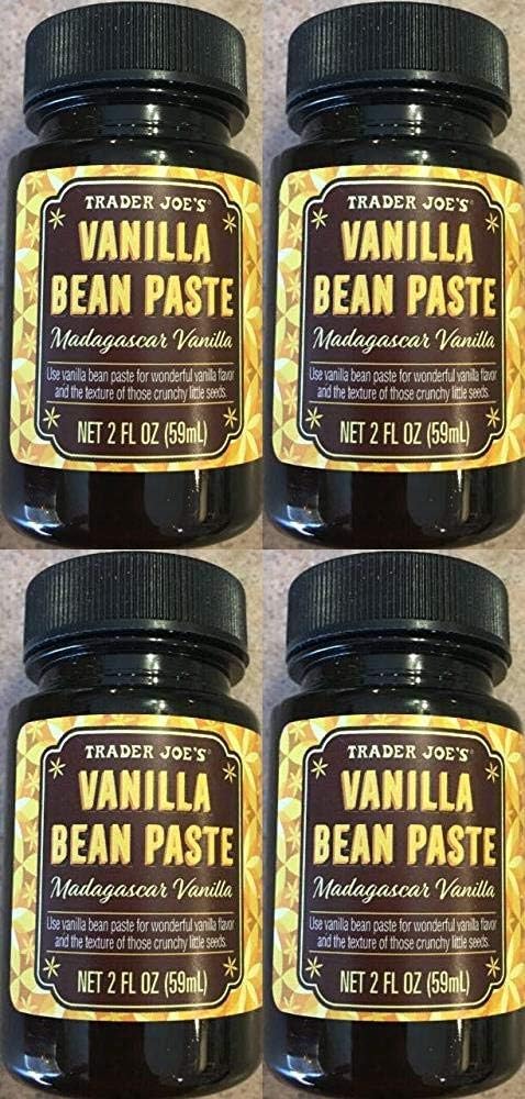 Trader Joe Vanilla Bean Paste Pack of 4