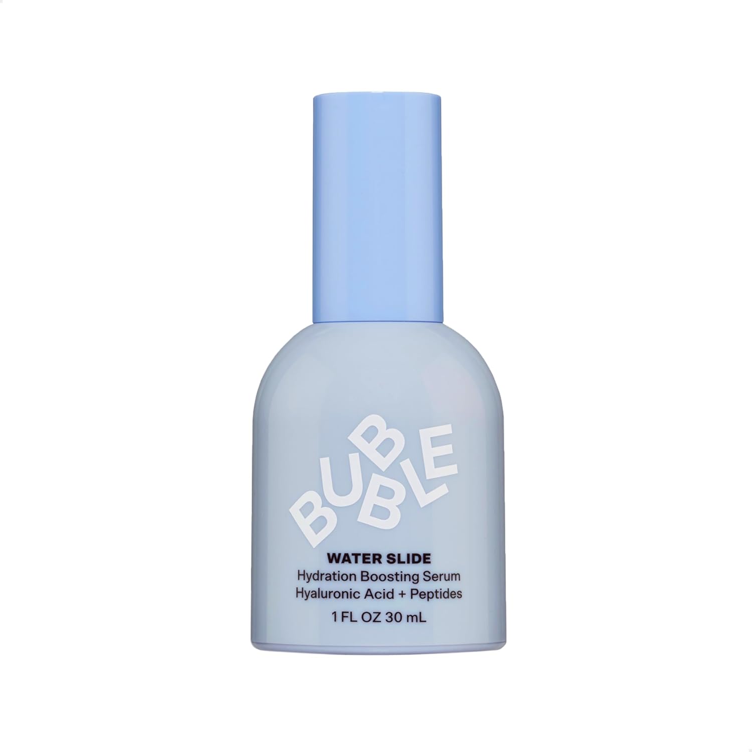 Bubble Skincare Water Slide Hyaluronic Acid Serum - Hydrating Face Serum for Skin Barrier Repair - Helps Reduce Signs of Redness & Revitalizes Dryness - Suitable for All Skin Types (30ml)