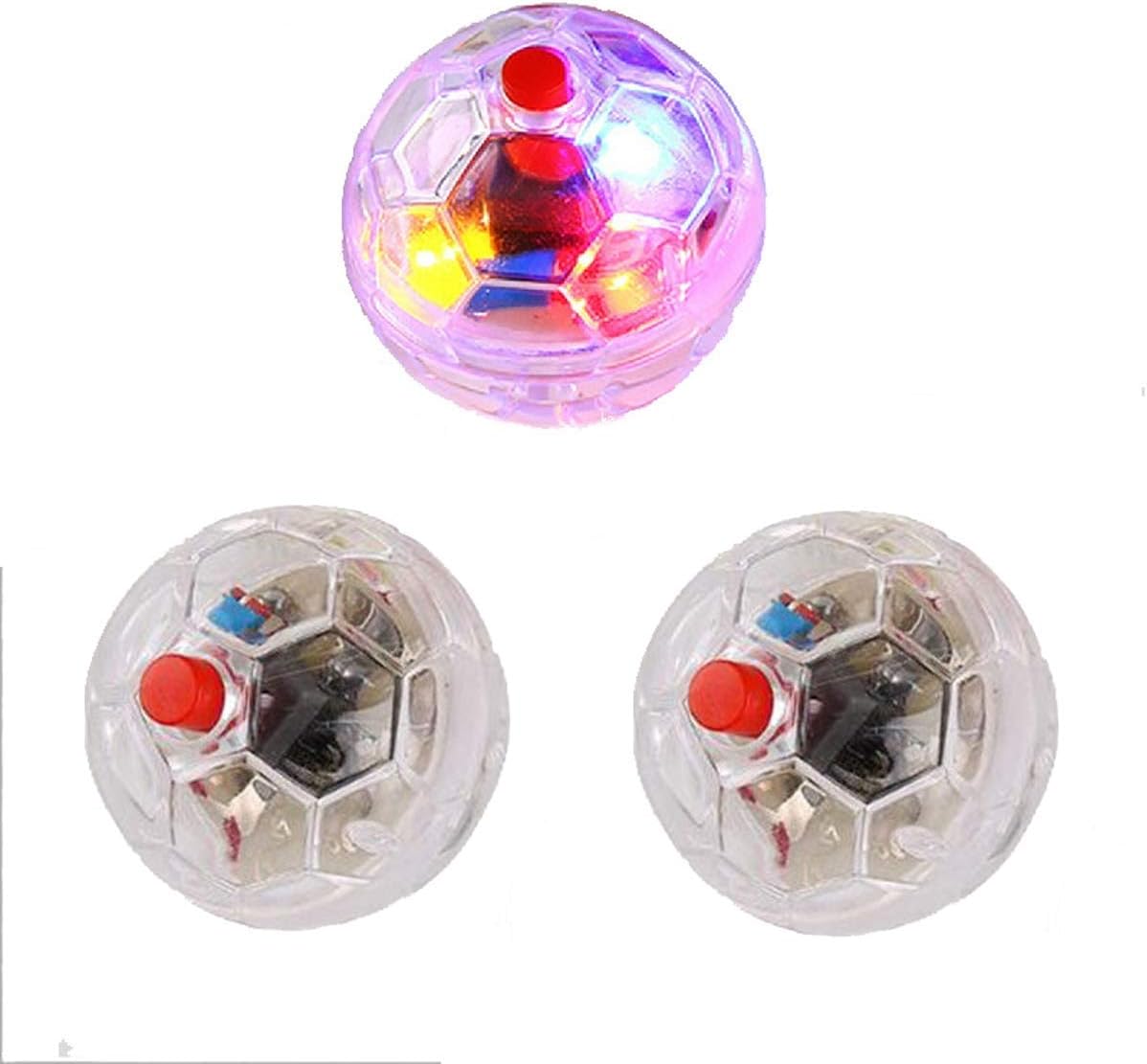3x Ghost Hunting Touch Activated Flashing Balls Flash Cat Toy Paranormal