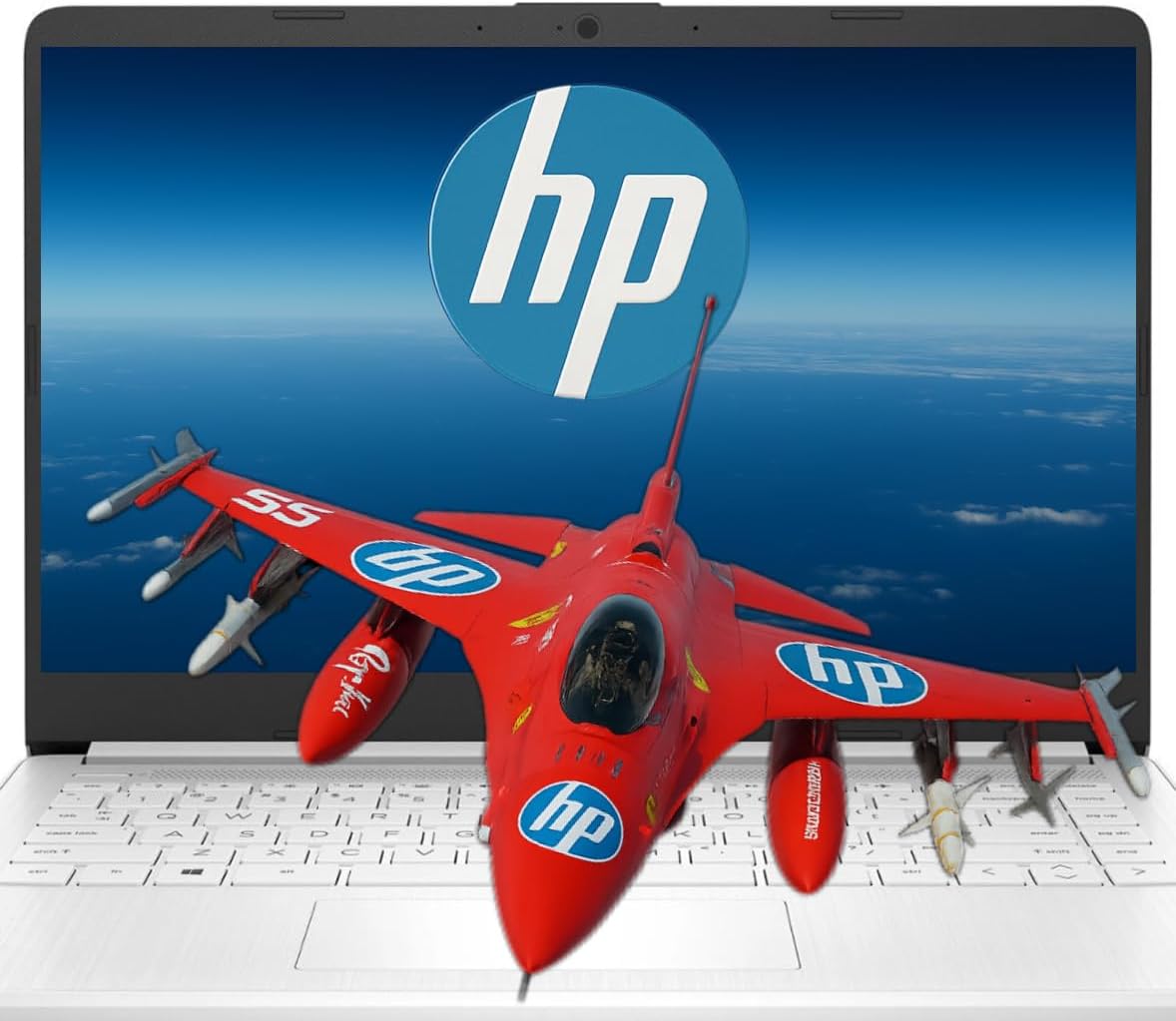 HP Student and Home Laptop with Free Microsoft 365, 16GB RAM, 1.1TB Storage (64GB SSD with 64GB External and 1TB Cloud Storage), Fast Intel Core, Win 11 w/o Earbuds – Perfect for Work & Play