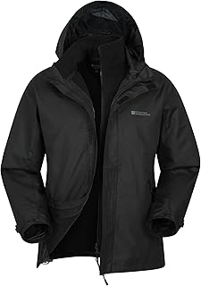 Mountain Warehouse Fell Mens 3 in 1 Water Resistant Jacket - Winter