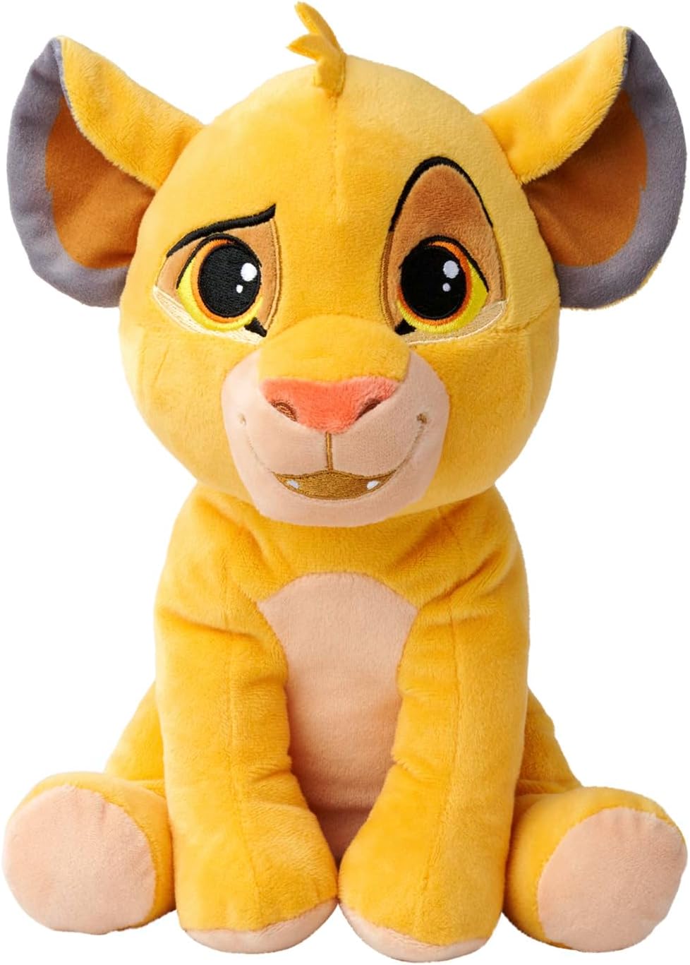 Simba Disney Lion King Character 25cm tall, Celebrating 30 Years of The Lion King, cuddly soft toy for kids and adults for birthday and gift or just collect them all