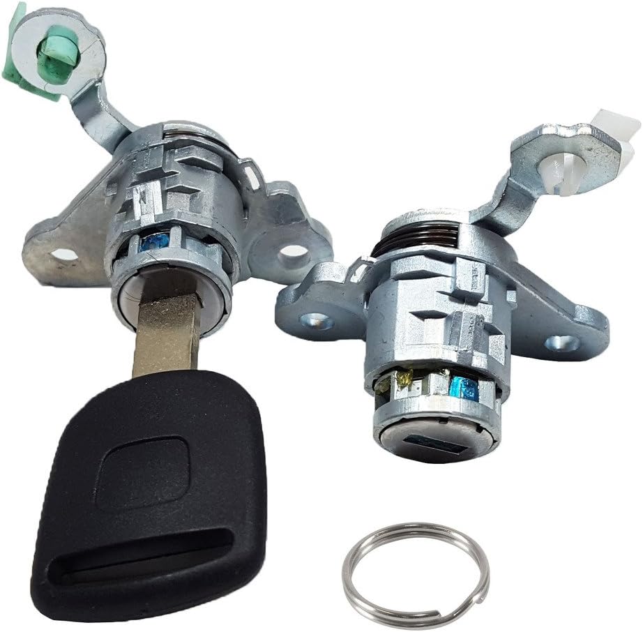 New Door Lock Cylinder Set for Honda Fit 2008 Driver and Passenger Doors