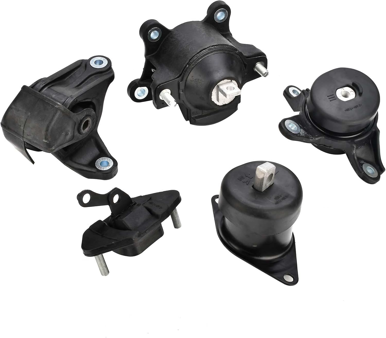 Engine Motor Mount Set Compatible with Honda Accord 2.4L 2008 2009 2010 2011 2012 Acura TSX 2.4L 2009 2010 2011 2012 2013 A4565 A4572 A4570 A4584 A4561