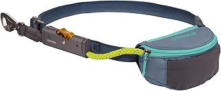 Ruffwear, Hitch Hiker Dog Leash, Adjustable Leash & Hitching System for Camping & Hiking, Slate Blue
