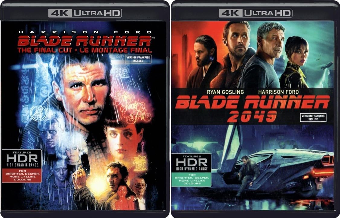 Blade Runner Collection : Blade Runner - The Final Cut + Blade Runner 2049 [4K Ultra HD + Blu-ray - 2 set]