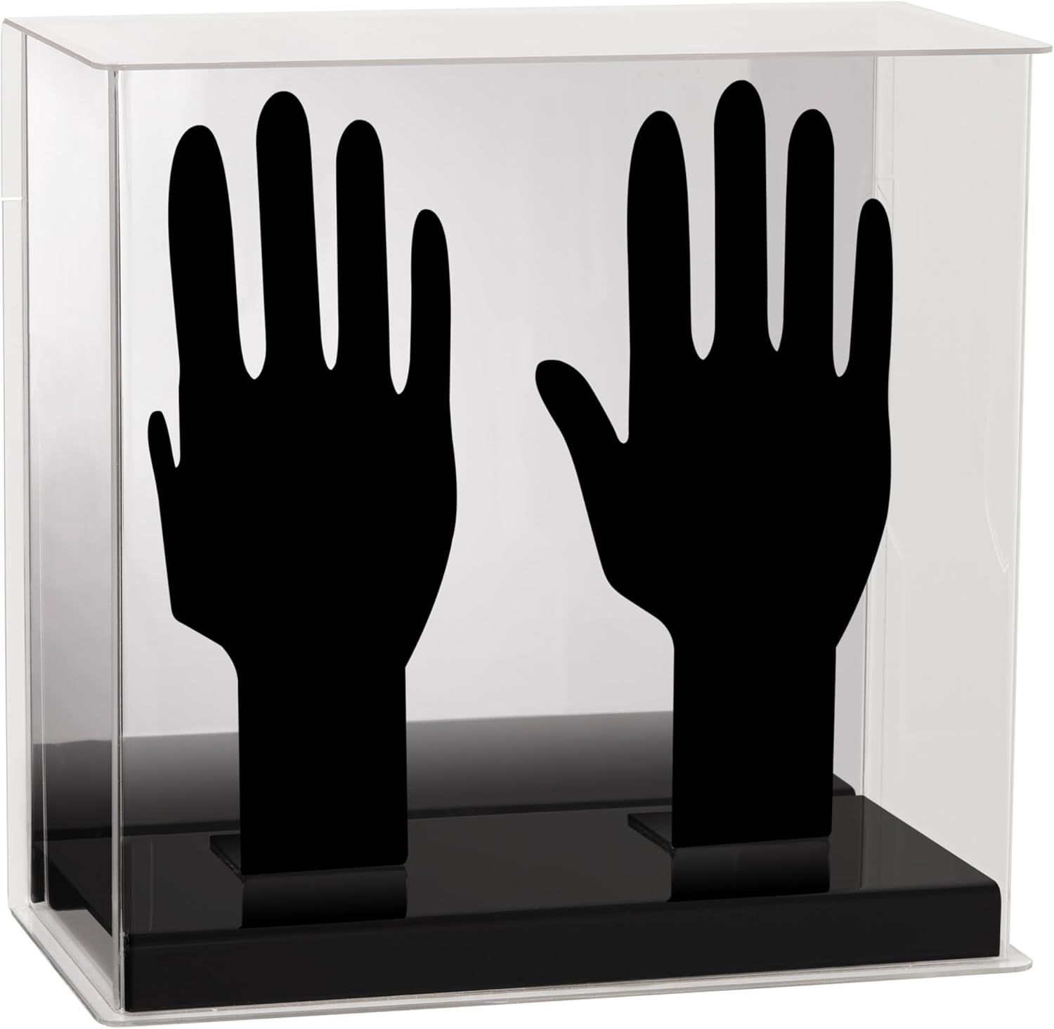 Franklin Sports Display Case – Memorabilia – UV Protected – Sport Collectibles - Baseball - Batting Gloves - Basketball - Soccer Ball - Football