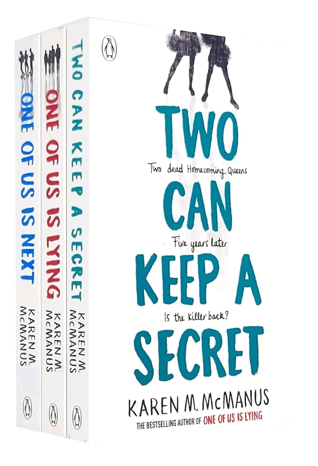 Karen McManus 3 Books Collection Set (One Of Us Is Lying, One Of Us Is Next, Two Can Keep a Secret)