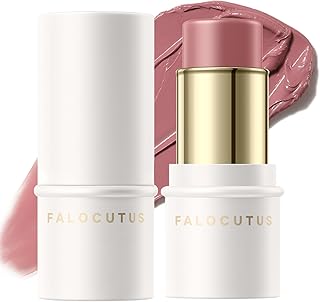 2Pcs Cream Blush Makeup Stick,Monochromatic Multi-Stick Face Blush for Cheek,Lip and Eye,Matte and Dewy Finish for Long Wearing,Easy Application.DELECTABLE