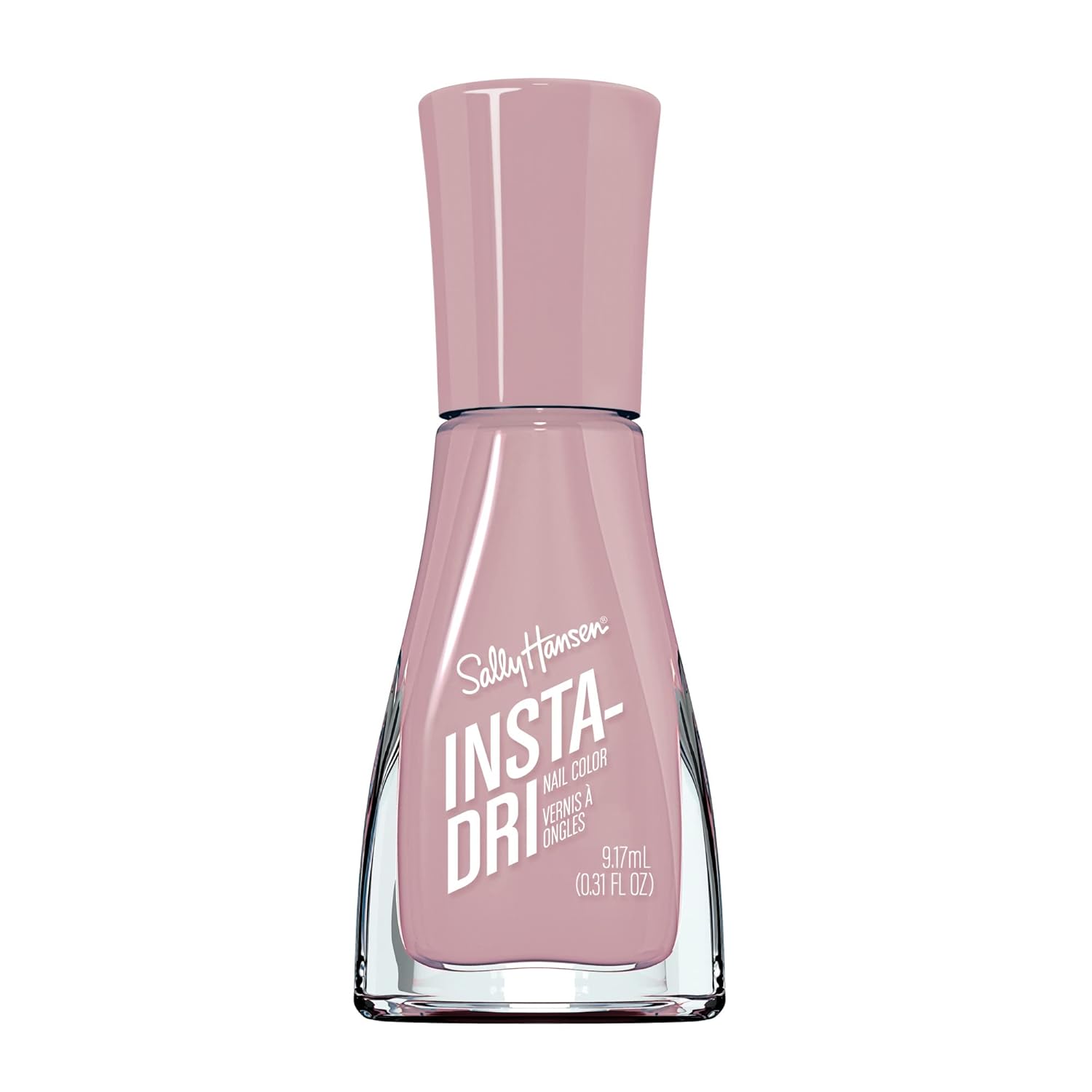 Sally Hansen Insta-Dri Nail Polish | Quick Dry, Long Lasting, Streak-Free Shine | Opaque, Glossy | 433 Hurry Plum | Deep Plum Pink Nail Color