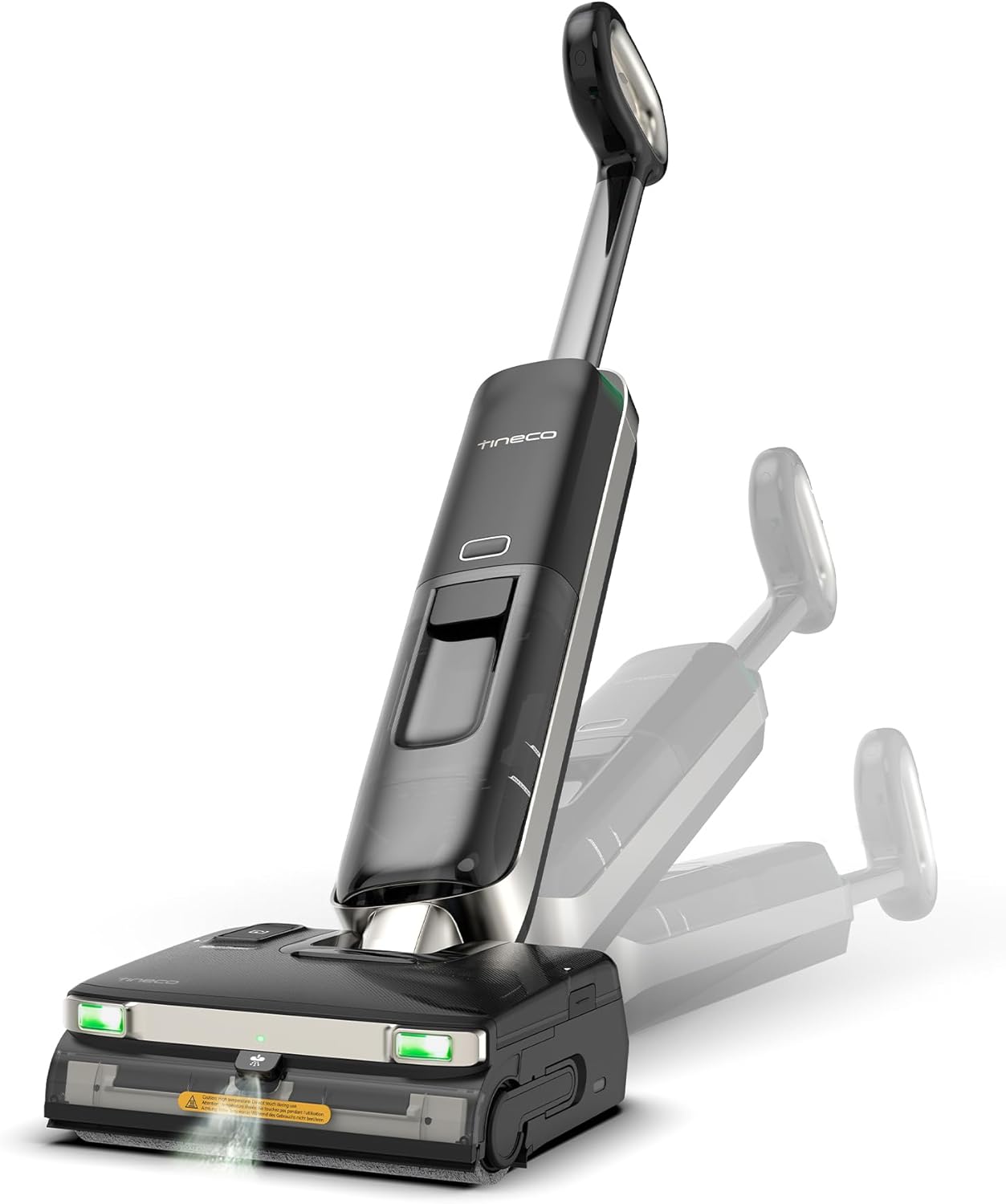 Tineco Floor ONE S9 Master Wet Dry Vacuum Cleaner, StreakFree Scraper, ThermoBlast Tech, Hot Water Mopping, 3.9inch Ultra-Slim Body, 23kPa Suction, Flashdry Self-Cleaning System
