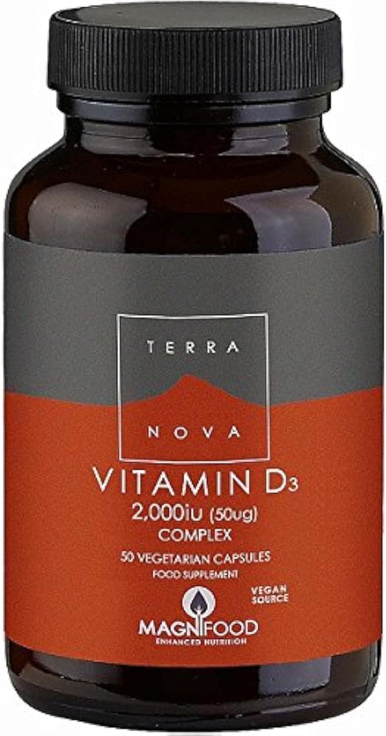 Terranova Vitamin D3 2000iu Complex 100caps