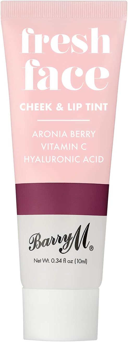 Barry M Cosmetics Fresh Face Cheek And Lip Tint Radiant Dewy Skin With Blendable Formula Shade, Blackberry, 1 count
