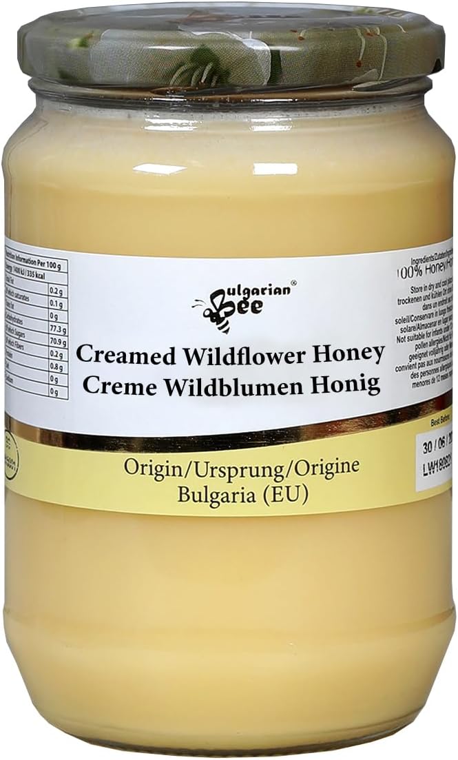 900 g Raw Creamed Widlfowers Honey