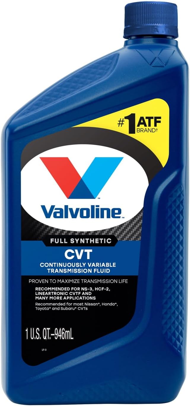 Valvoline CVT Full Synthetic Continuously Variable Transmission Fluid 1 Quart