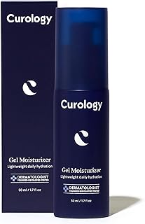 Curology Gel Face Moisturizer, Lightweight Daily Face Lotion with Hyaluronic Acid, Buildable Hydration for All Skin Types, 1.7 fl oz