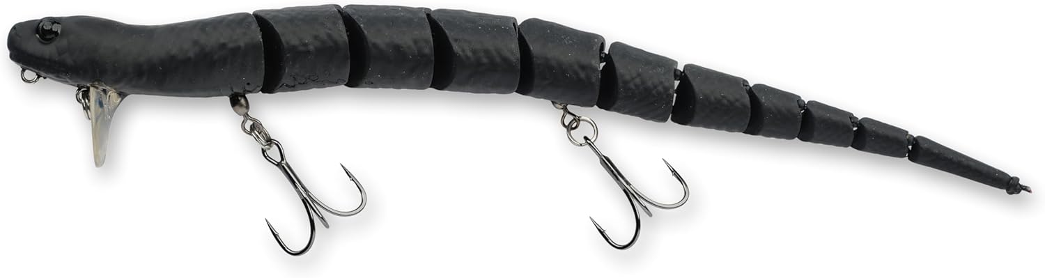 Savage Gear 3D Wake Snake Fishing Bait, Realistic Contours, Colors & Movement, Durable Construction, Versatile Rigging Options, Dual Treble Hook Configuration