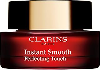 Clarins Instant Smooth Perfecting Touch | Primer, Face Makeup Pore Minimizer | Blurring Primer Targets Wrinkles and Pores | All Skin Types | 0.5 Ounces