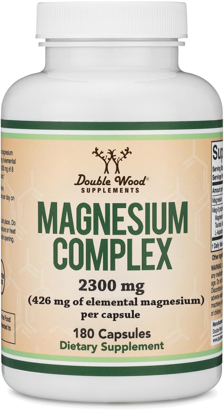Magnesium Complex, 8 Forms of Magnesium, 100% Daily Value, 180 Count