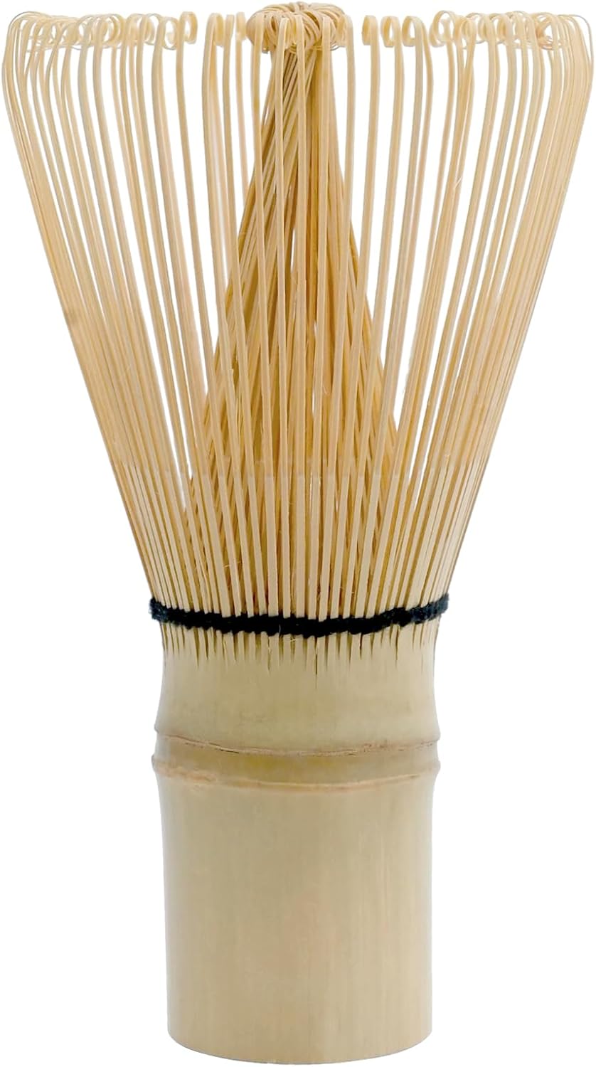 Fadcaer Matcha Whisk Natural Bamboo Tea Whisk Traditional Matcha Tea Whisk Tool Tea Ceremony Whisk Matcha Lattes Making Tools for Tea Ceremony Tea Drinking Hot Chocolate Frappe Latte, SQQDD-135