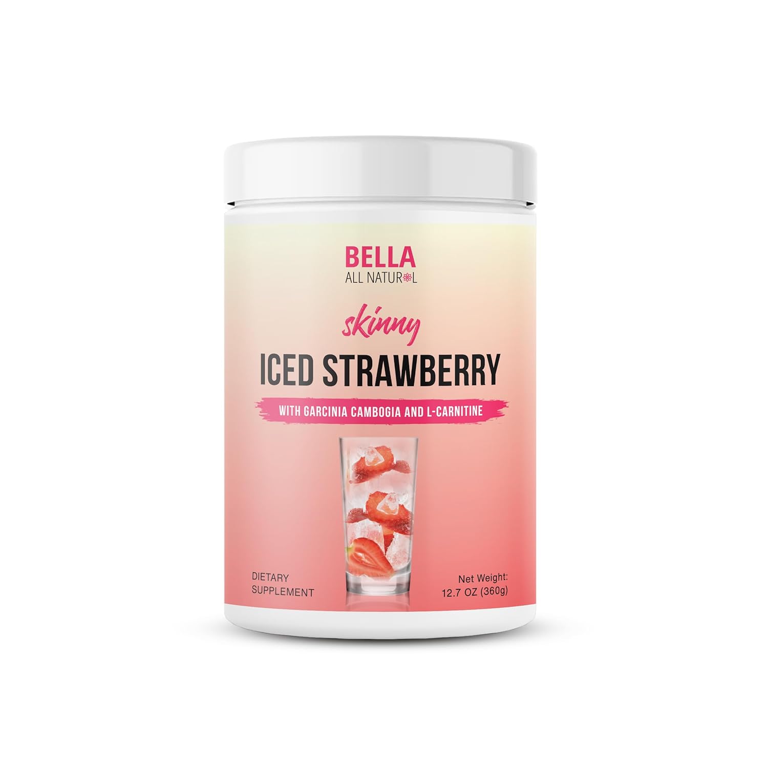 Bella All Natural Skinny Iced Strawberry