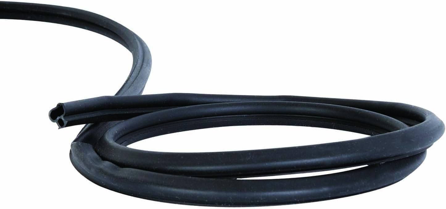 Stormguard Replacement Rubber UPVC Window Door Gasket Seal Draught proofing excluder (6 Meters, Black)