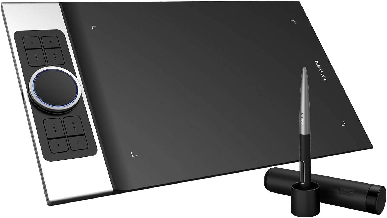XP-Pen Deco Pro Professional Graphics Drawing Tablet With 8192 Levels Pen Pressure Battery-Free Pen 8 Shortcut Keys Support Windows, Mac & Android (Medium)