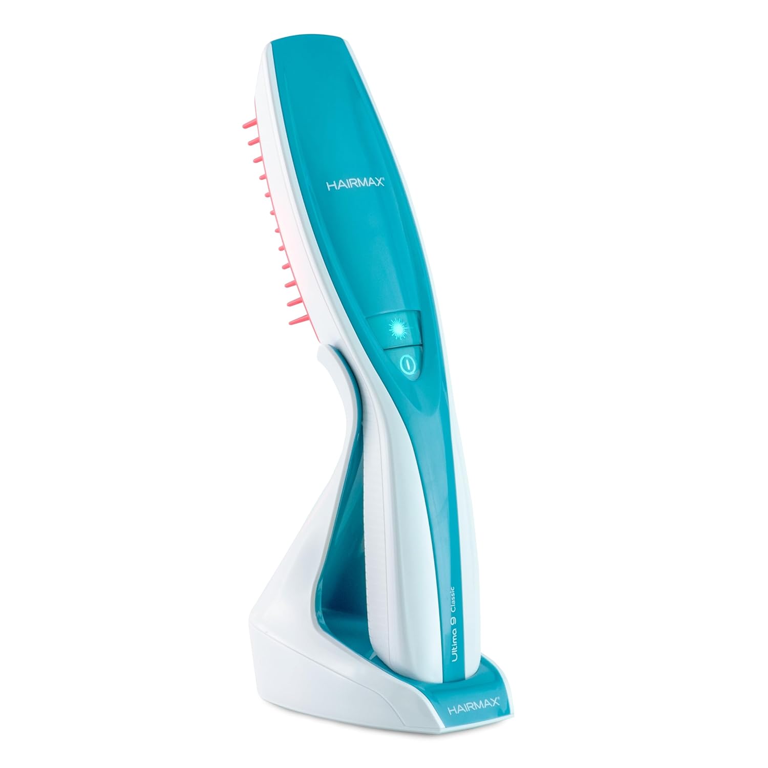 HairMax Ultima 9 Classic LaserComb (FDA Cleared) Hair Growth Device. Stimulates Hair Growth, Reverses Thinning, Regrows Denser, Fuller Hair. Targeted Hair Loss Treatment.