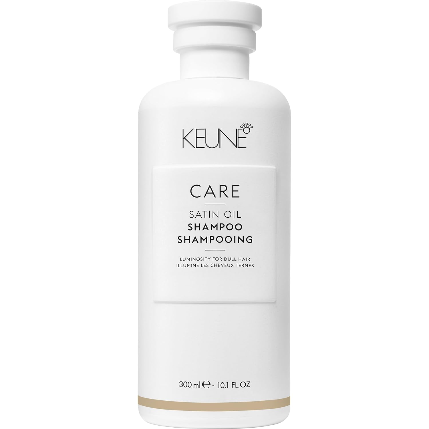 Keune Care Satin Oil Shampoo, Moisturizing & Shine-Enhancing Cleanser for All Hair Types, 10.1 Fl Oz