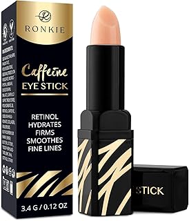 Caffeine Eye Cream for Dark Circles: Caffeine Eye Stick - Smooth Fine Lines and Hydrate Eye Area