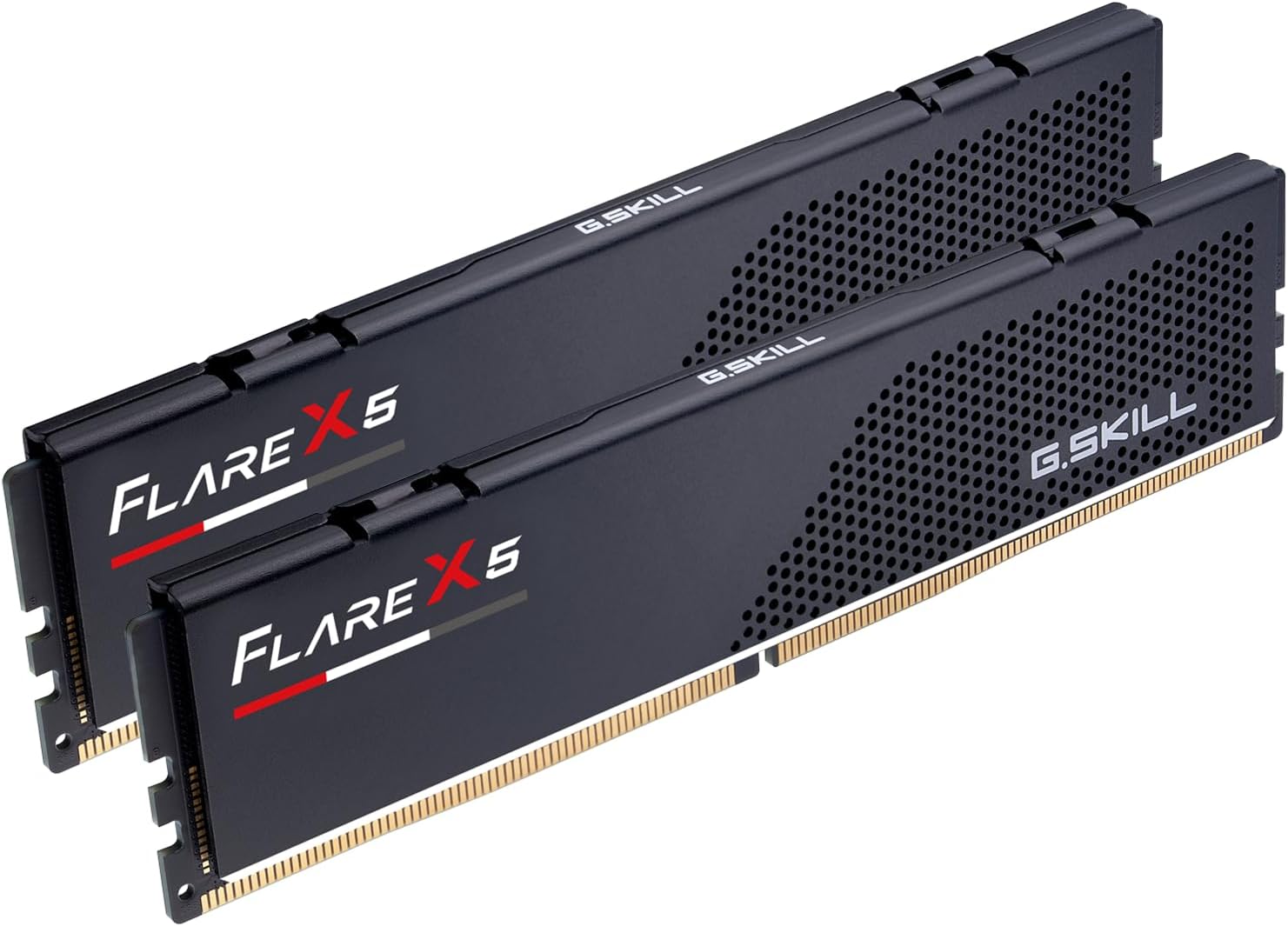 G.SKILL Flare X5 Series DDR5 RAM (AMD EXPO) 64GB (2x32GB) Up to 6000MT/s CL30-40-40-96 1.40V Desktop Computer Memory U-DIMM - Matte Black (F5-6000J3040G32GX2-FX5)