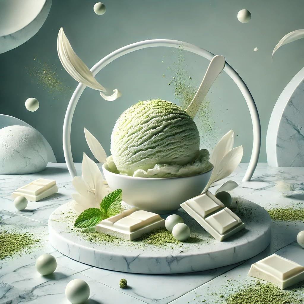 White Chocolate Matcha Ice Cream Flavor Concentrate - Vegan - Sasami - 10ml