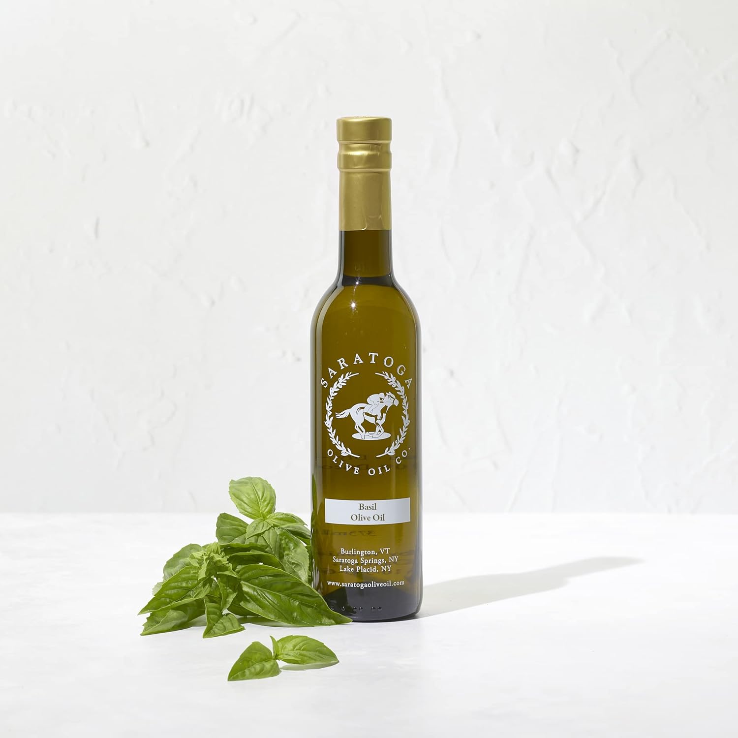 Saratoga Olive Oil Company Basil Infused Olive Oil 200ml (6.8oz)