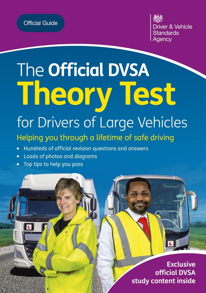 The official DVSA theory test for large vehicles(Cover may vary)