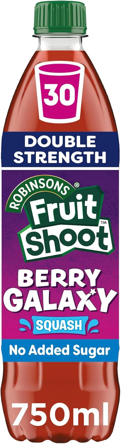 Fruit Shoot Squash Berry Galaxy - Double Strength - Strawberry & Blueberry 750ml