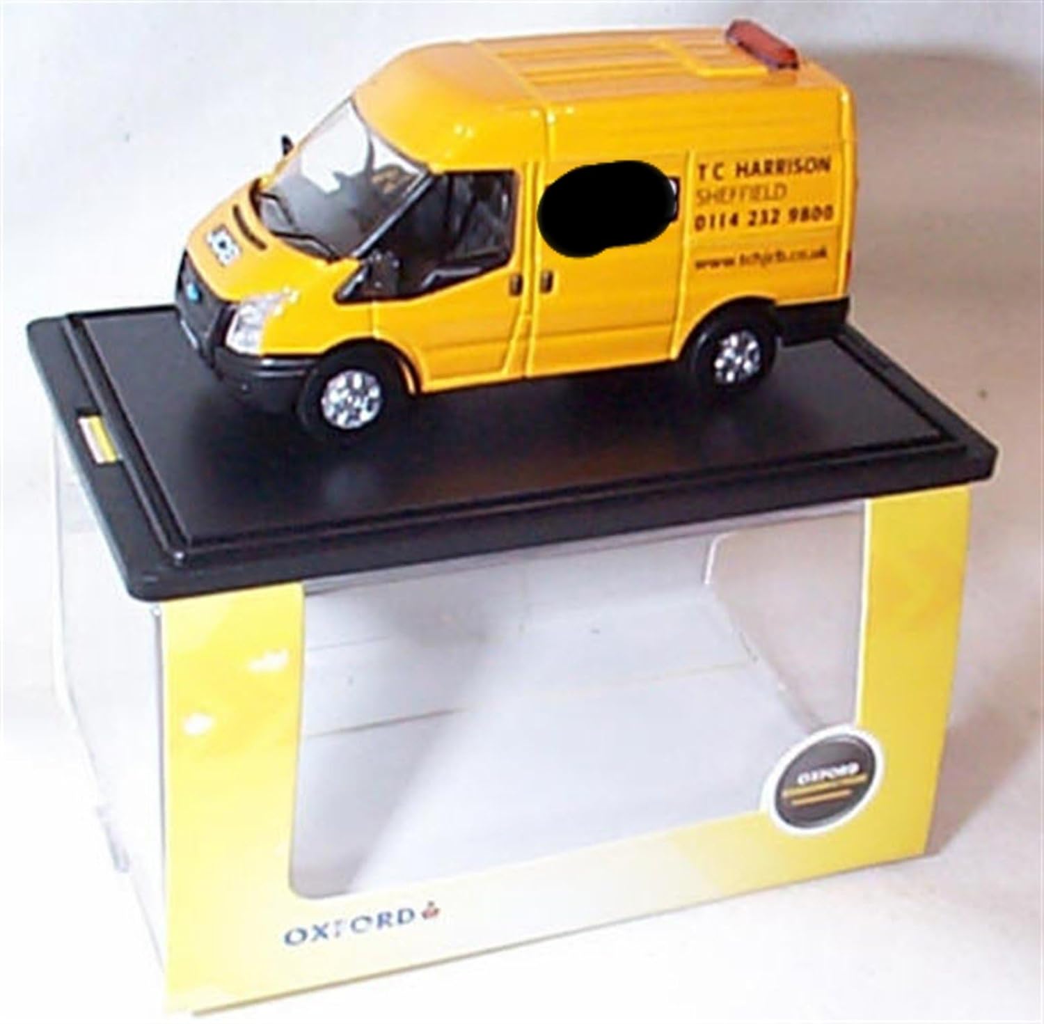 oxford F0RD Transit SWB Medium Roof J.C.B T C Harrison van 1:76 scale diecast model
