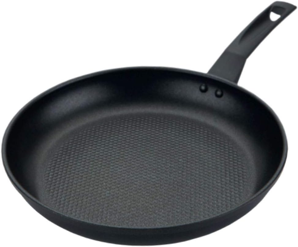 Prestige 9 x Tougher Non Stick Frying Pan 29cm - Suitable as Induction Frying Pan with Superior Dimpled Non Stick, Stay Cool Easy Grip Handles, Oven & Dishwasher Safe Cookware