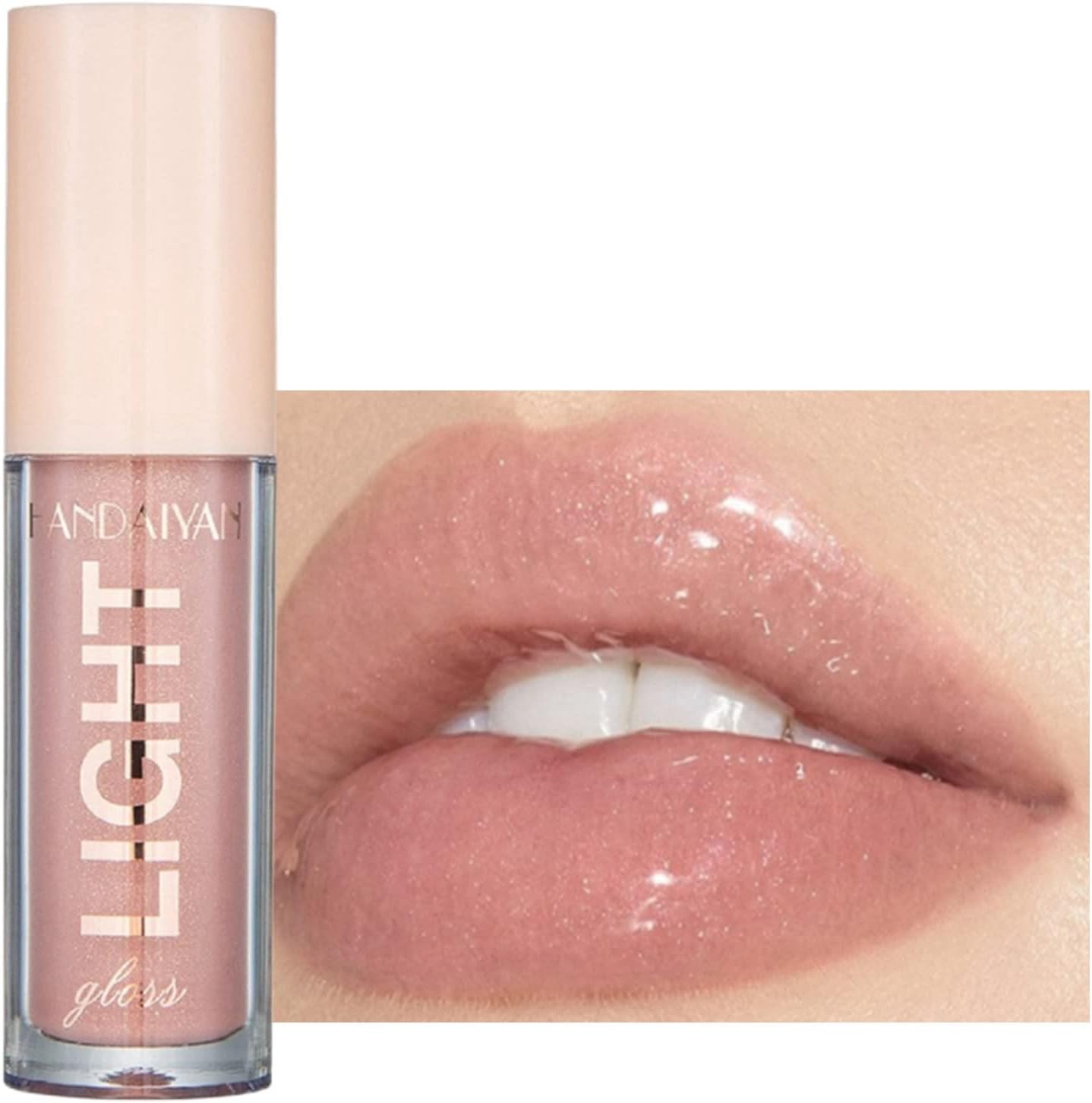 Lip Tint Balm,Tinted Lip Balm,Plumper Lip Gloss,Nude Lip Gloss,Lip Stain Long Lasting,Light Color Clear Lip Plumper,Liquid Lipsticks,Lip Oil Lip Tint,long lasting,Pink Lip Gloss for Sexy Lip ((#803)