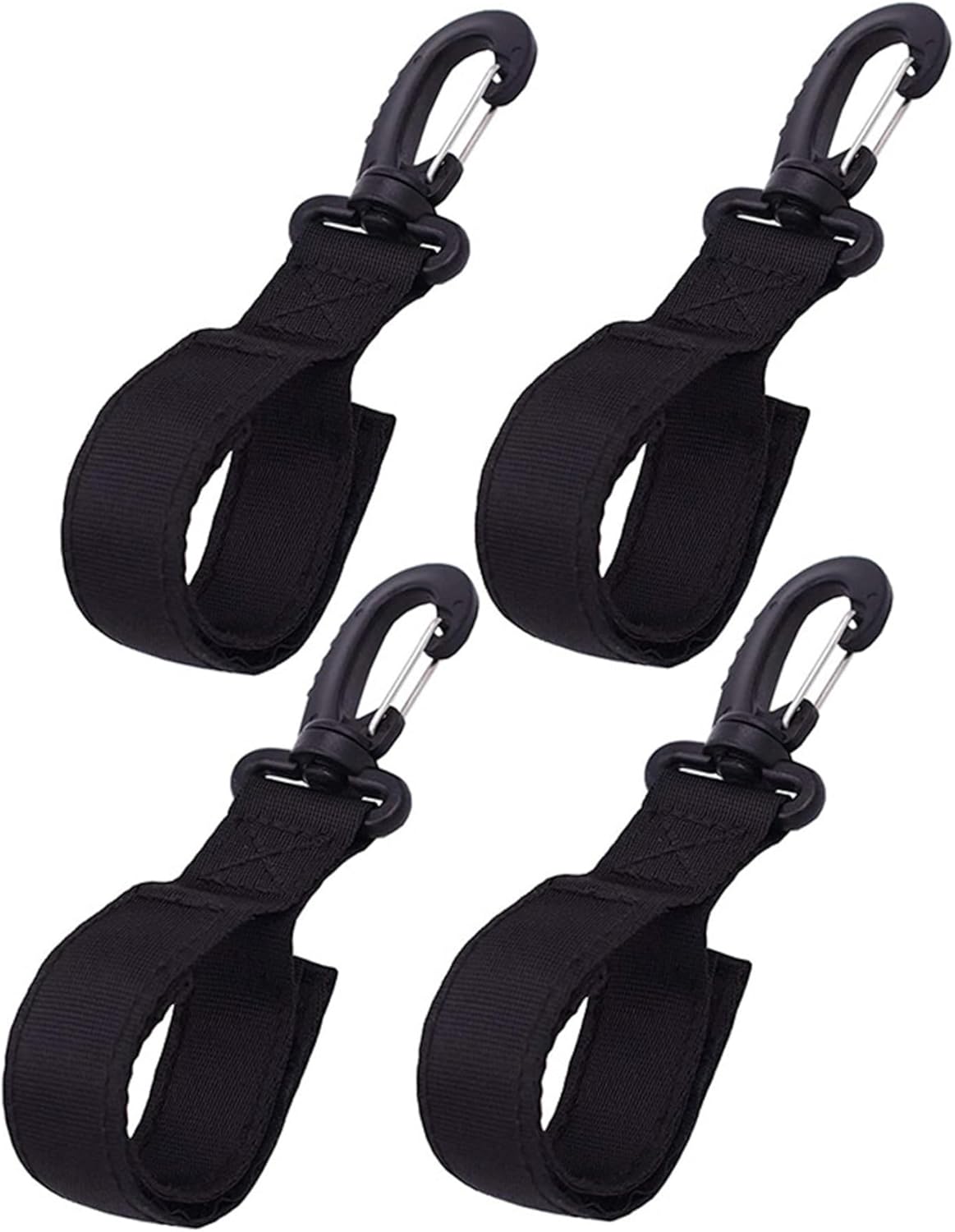 4Pcs Kayak Paddle Holder Adjustable Kayak Paddle Clip Touch Fastener Inflatable Boat Accessories