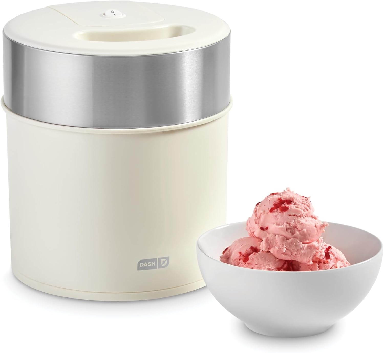 Dash Deluxe Gelato & Ice Cream Maker, 2qt - cream