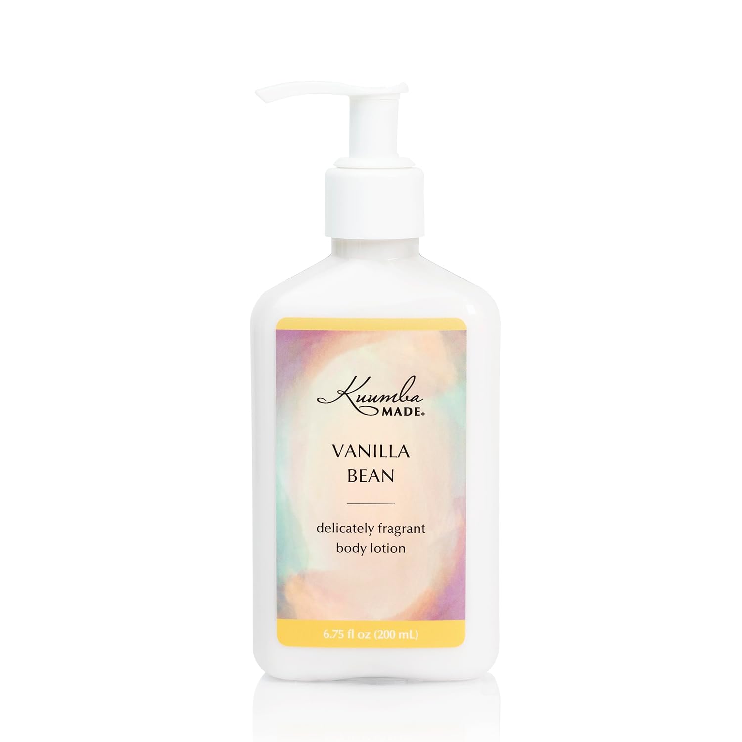 Kuumba Made - Vanilla Bean Body Lotion 6.75 fl oz (200 ml) | Moisturizing Scented Lotion with Dispenser Pump