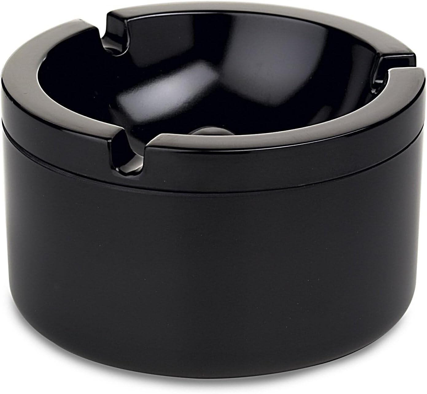 Mepal – Ashtray with Lid – Black – Ashtray for Outside - Windproof – Easy to Clean – Dishwasher Safe