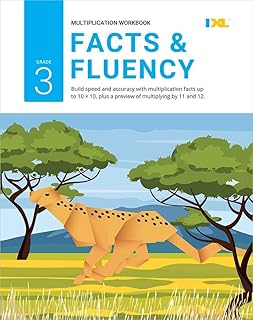 Grade 3 Multiplication Facts & Fluency Workbook (IXL Workbooks) (IXL Topic-Specific Workbooks)