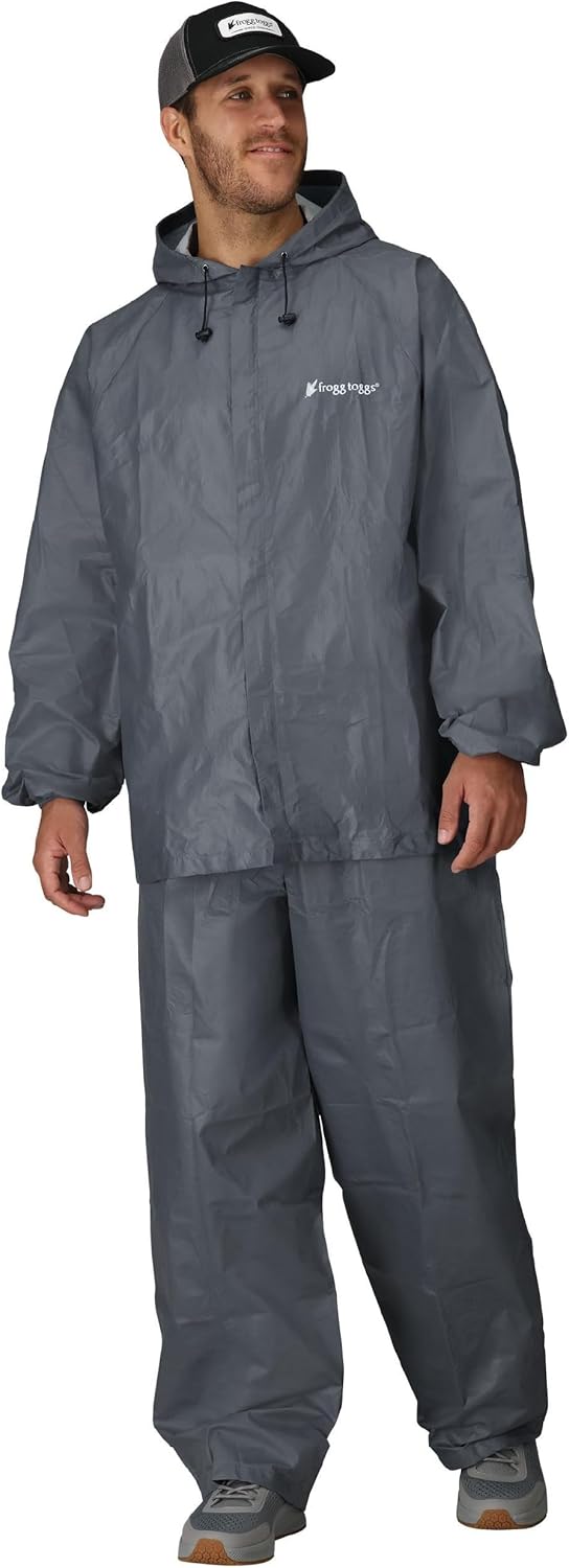 FROGG TOGGS Men's Ultra-Lite2 2-Layer Waterproof Breathable Rain Suit
