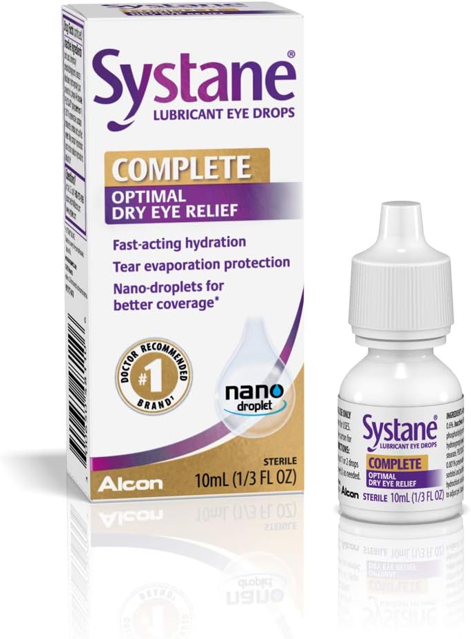 Systane Complete Lubricant Eye Drops, 10 ml