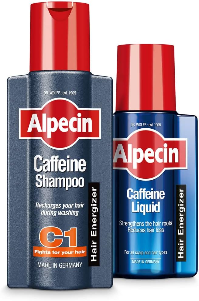 Alpecin Caffeine Shampoo and Alpecin Liquid Set