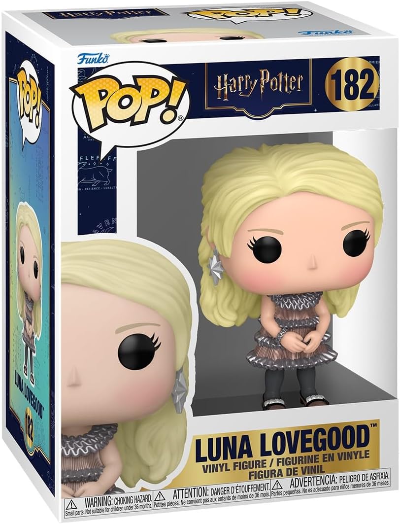 Funko Pop! Harry Potter S18 - Luna Lovegood In Dress - Collectable Vinyl Figure - Official Merchandise - Toys for Kids & Adults - Movies Fans - Model Figure for Collectors